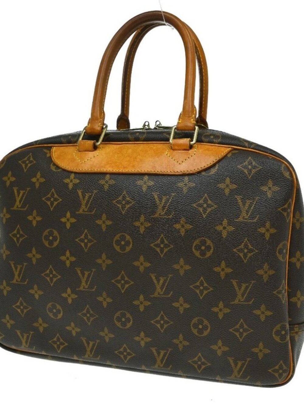 Louis Vuitton Deauville Bowling Vanity Handbag